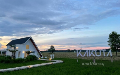 Staycation Sambil Menikmati Suasana Sawah di Kakuta Binjai