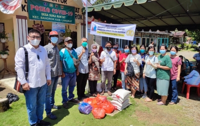 Yayasan Vippasana Indonesia Bagikan Ratusan Paket Sembako di Bulan Ramadan