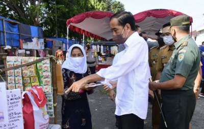 Jokowi Berpesan Gunakan Bansos untuk Modal Usaha