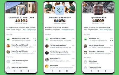 Soal Fitur Komunitas yang Disiapkan WhatsApp, Begini Penjelasannya