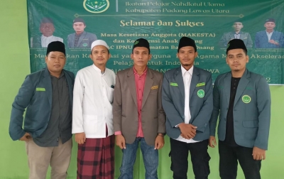 Arpin Hasibuan Ketua PAC IPNU Pertama Kecamatan Batang Onang