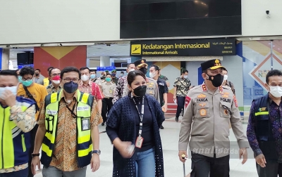 Kapolda Sumut Tinjau Kesiapan Pengamanan Bandara Kualanamu