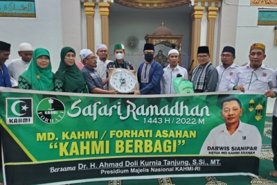 MD KAHMI Asahan Gelar Safari Ramadhan dan Bagi Sembako