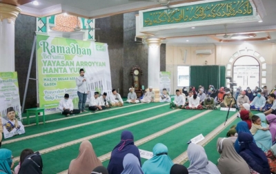 Berkah Ramadhan, Yayasan Arroyyan-Hanta Yuda Santuni Yatim dan Dhuafa