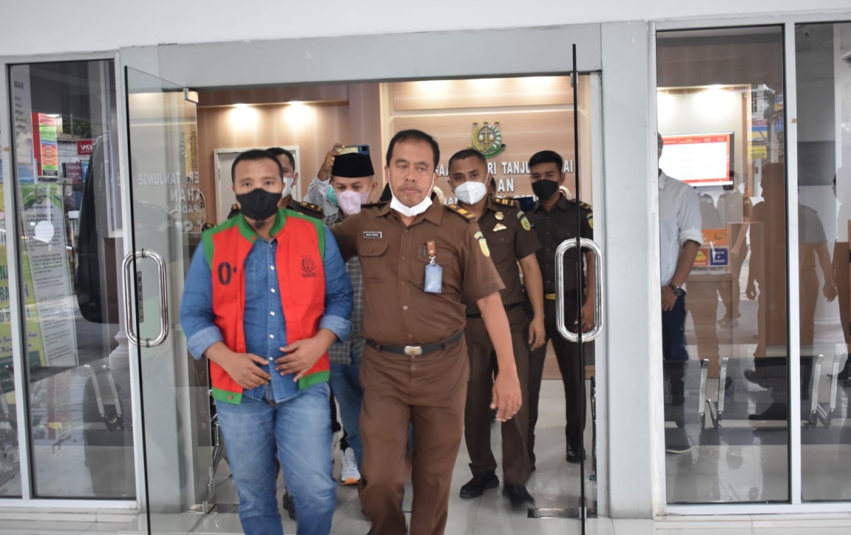 Dugaan Korupsi Jalan Lingkar, Anggota DPRD Tanjungbalai Ditahan
