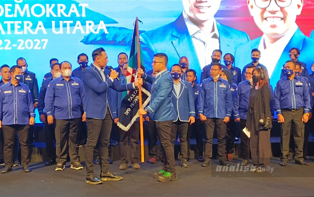 Agus Harimurti Yudhoyono Lantik Lokot Nasution