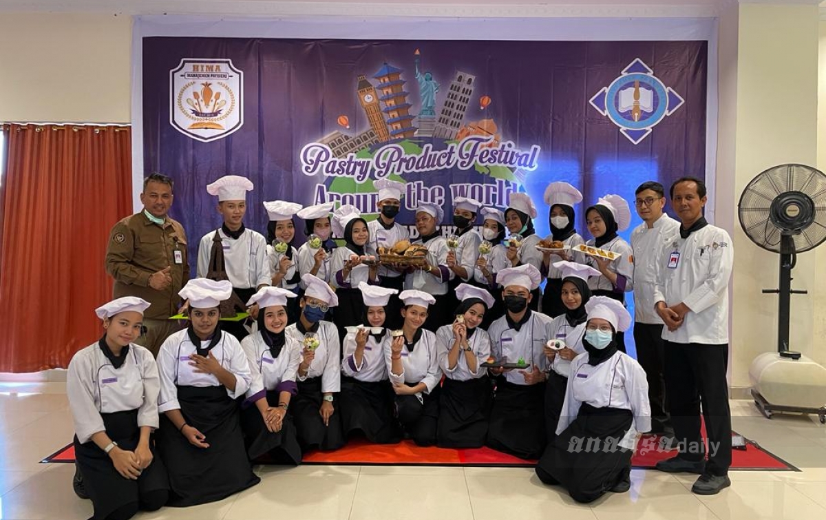 Mahasiswa Poltekpar Medan Implementasikan Seni Kuliner Patiseri, Sajikan Berbagai Menu Dunia 