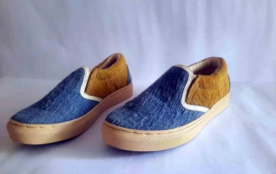 Sepatu Ulat Sutra Samia, UMKM BRI Naik Kelas Hingga ke Mancanegara