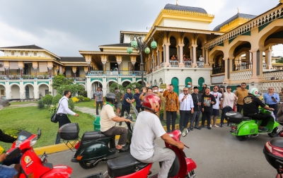 Ijeck Kepada Vespisti: Promosikan Wisata Sumatera Utara di Bali
