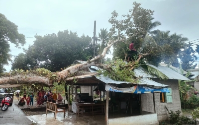 Angin Kencang Terjang Sejumlah Wilayah Kabupaten Aceh Besar