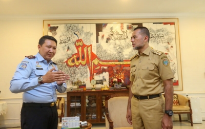 Kakanimsus Medan Silaturahmi dan Koordinasi ke Wagub Sumut