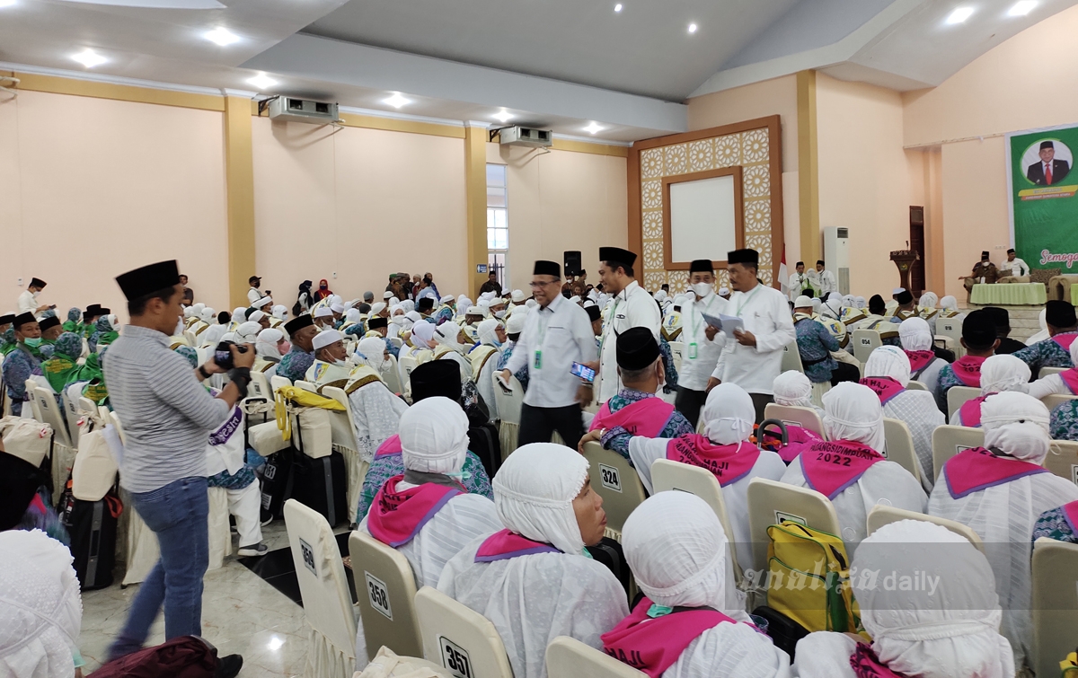 Kloter Terakhir Embarkasi Medan Gabung dengan Calhaj Aceh