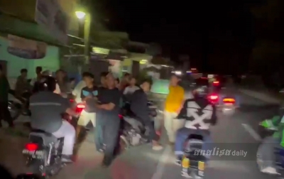 Polisi Bubarkan Aksi Balap Liar di Jalan Bandara Kualanamu