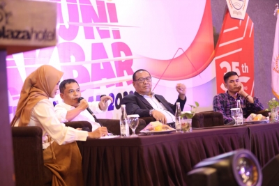 Talk Show Jurnalistik Warnai Reuni Akbar Alumni Dies Natalis 35 Tahun STIK-P Medan