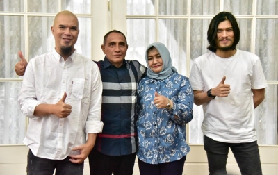 Edy Rahmayadi Apresiasi Konser Dewa 19 di Medan