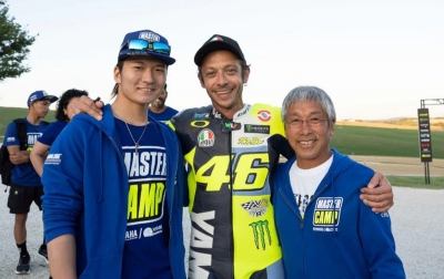 Pembalap Muda Jepang, Maiki Abe Temui Valentino Rossi