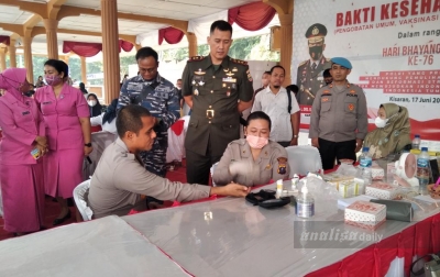 Polres Asahan Gelar Bakti Kesehatan