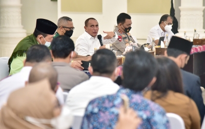 Percepat Penanganan PMK, Edy Rahmayadi Libatkan Polri dan TNI
