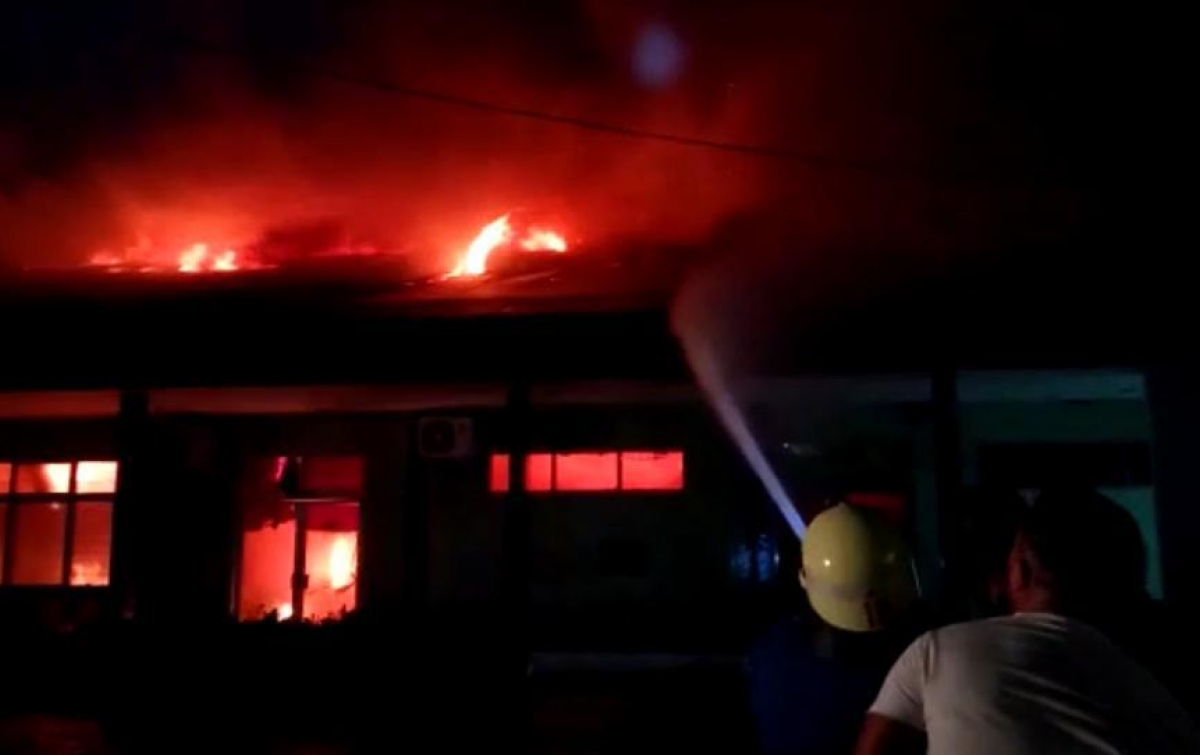 Rumah Sakit Putri Hijau Medan Kebakaran