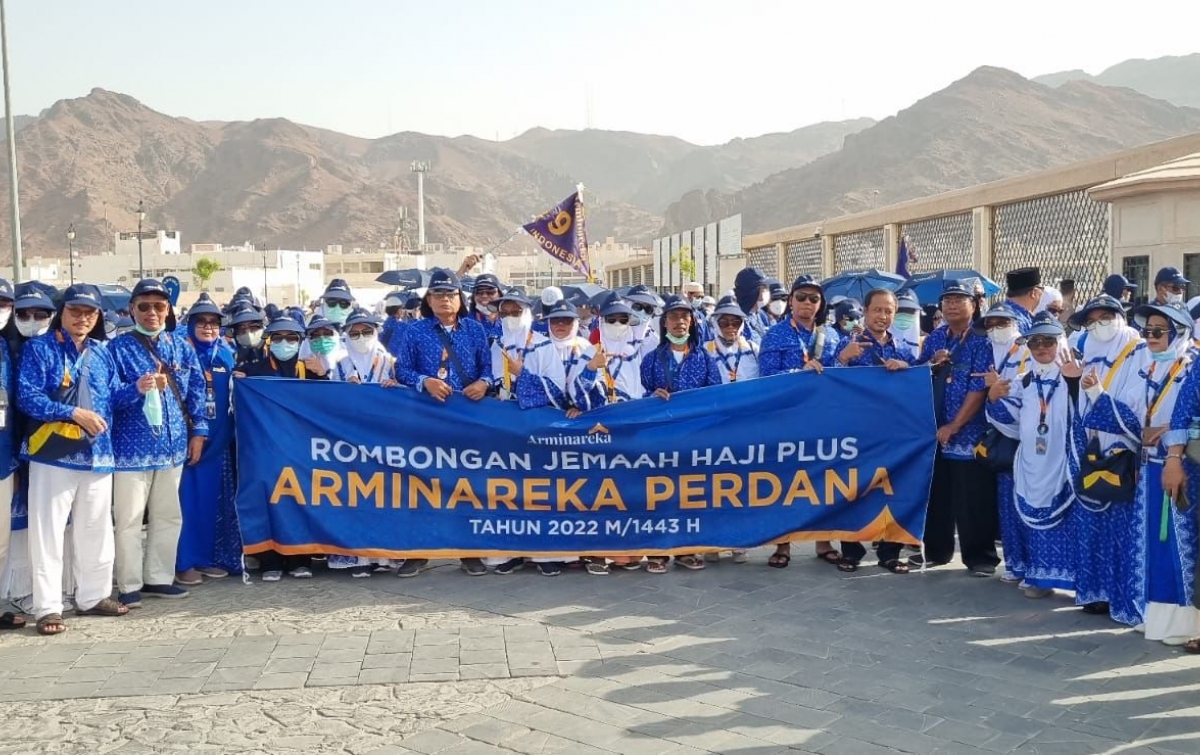 Keberangkatan Haji Terbanyak Oleh Arminareka Perdana
