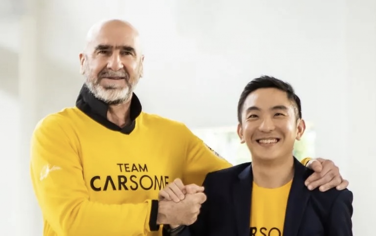 Legenda Sepak Bola Eric Cantona Jadi Brand Ambassador Carsome