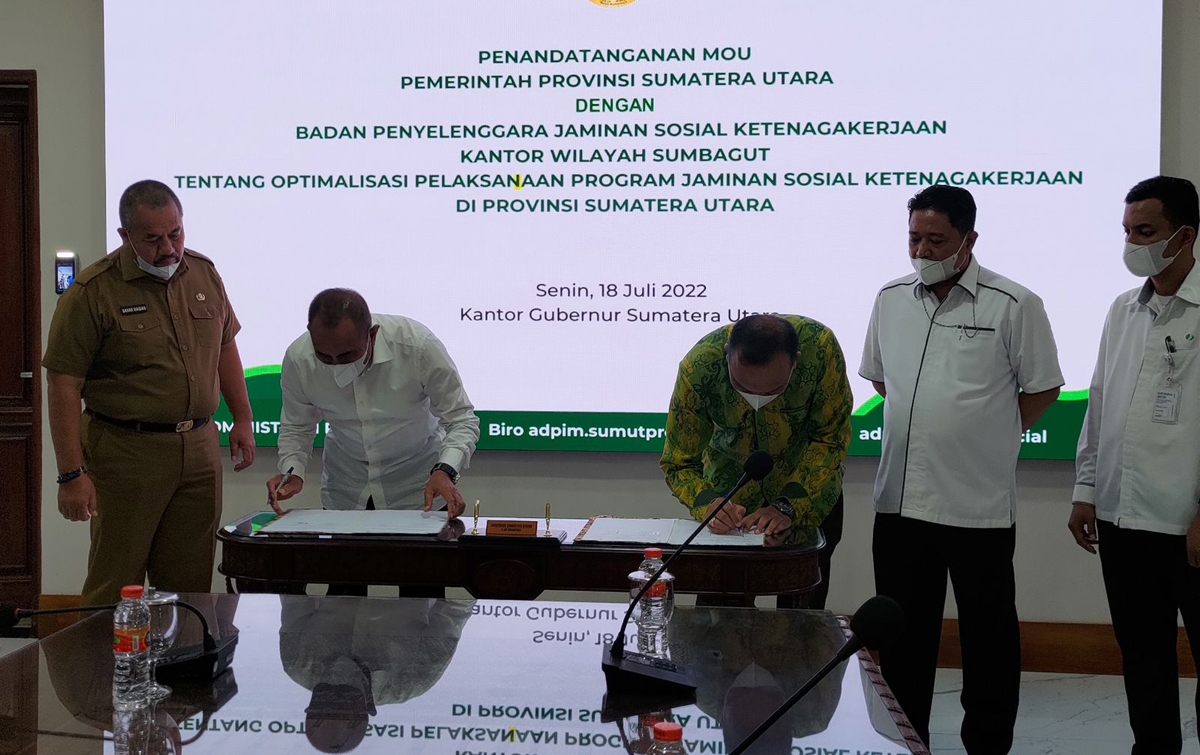 Pemerintah Kerja Sama dengan BPJAMSOSTEK untuk Pekerja Non ASN