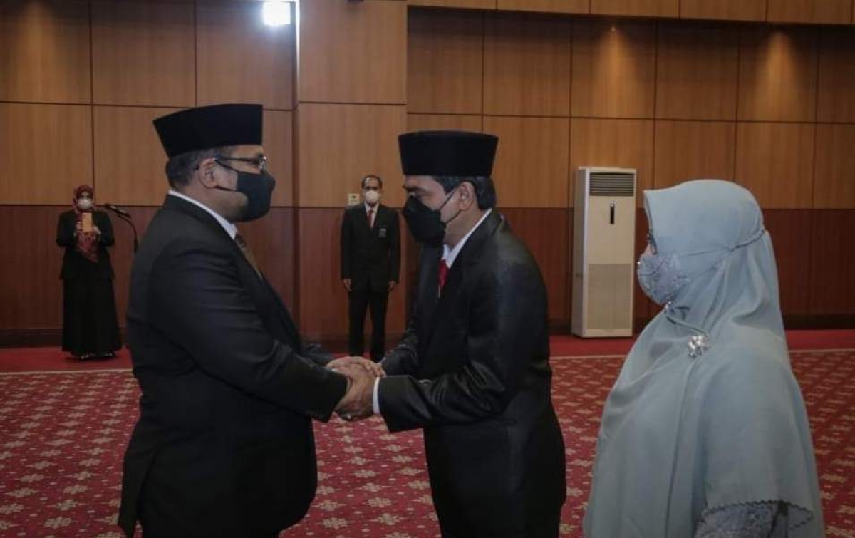 Prof Mujiburrahman Dilantik Jadi Rektor UIN Ar-Raniry