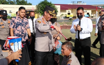 19 Personel Polres Batubara Naik Pangkat