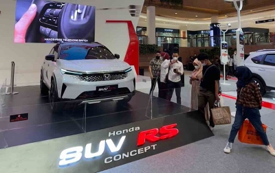 Mulai Menjelajah Pulau Sumatera, Honda SUV RS Concept Tampil di Kota Medan