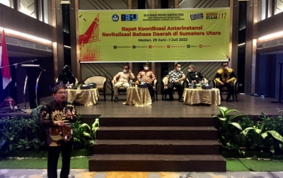 Kemendikbudristek Dorong Pemerintah Daerah Implementasikan Perda Kebahasaan dan Kesastraan di Sumut melalui Revitalisasi Bahasa Daerah