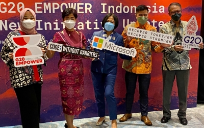 G20 EMPOWER-Microsoft Indonesia Tingkatkan Partisipasi Perempuan dalam Pertumbuhan Ekonomi Digital