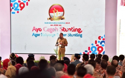 Di depan Jokowi, Edy Rahmayadi Optimis Prevalensi Stunting Sumut Turun 12 Persen