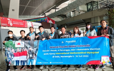 Capaian Prestasi Tim Olimpiade Matematika Indonesia di Oslo Diapresiasi Kemendikbudristek