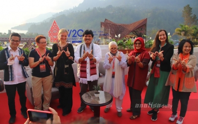 Delegasi dari 16 Negara Hadiri W20 di Danau Toba, dari Argentina hingga Jerman