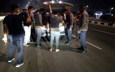 Polres Langkat Gelar KRYD Pada Malam Hari