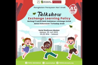 Sambut Hari Anak Nasional, PKPA Gelar Dua Talkshow