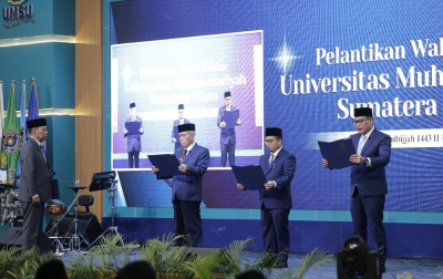 3 Wakil Rektor UMSU 2022-2026 Dilantik