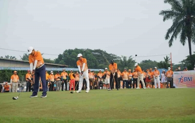 BNI Wilayah 01 Medan Gelar Friendly Golf Game dalam Rangka HUT ke-76