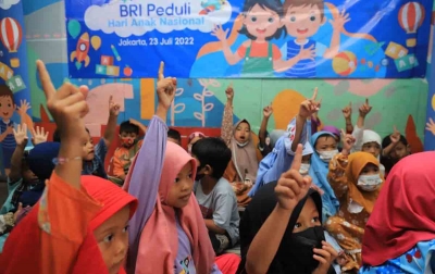 Peringati Hari Anak Nasional, BRI Selenggarakan Kegiatan Bersama Pelajar dan Aktivis Lingkungan