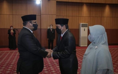 Prof Mujiburrahman Dilantik Jadi Rektor UIN Ar-Raniry