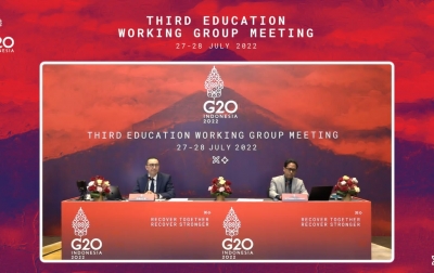 Kemendikbudristek Pimpin Pemulihan Sektor Pendidikan Dunia Lewat Pertemuan EdWG Ketiga