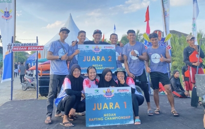 Tim Putri Pandawa Kayak Juara 1 Medan Rafting Championship II, Butet Pengin Ditonton Bobby Nasution