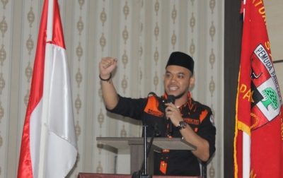 Modal Semangat Ekonomi Kreatif, Karim Pohan Siap Maju KNPI Kota Padangsidimpuan