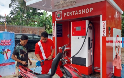 Pertamina Hadirkan Promo Payday di Pertashop Desa Situmbaga Tapsel