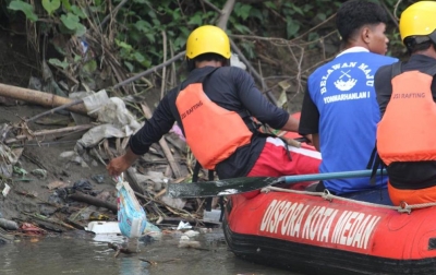 Pemko Medan Kolaborasi dengan FAJI Aksi Bersih Sungai