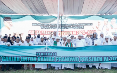 Tuan Guru di Sumut Deklarasi Ganjar Presiden 2024: Beliau Orang Jujur