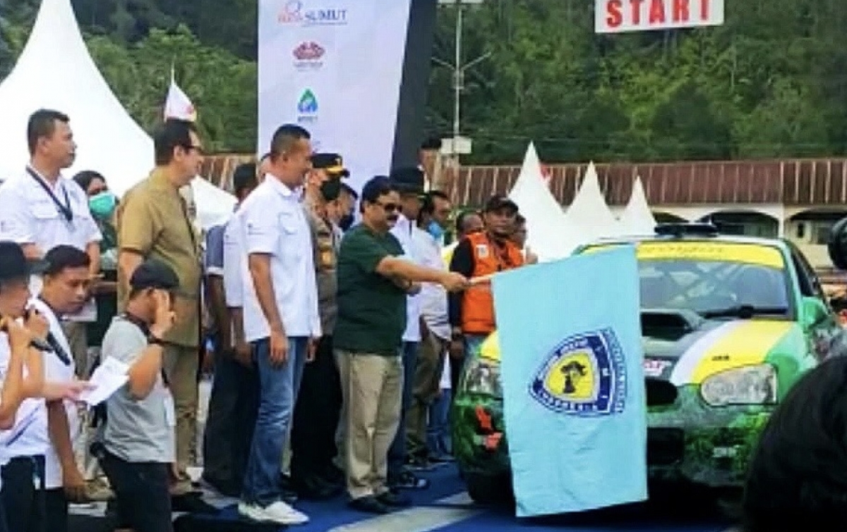 TPL Dukung Penuh Terlaksananya Danau Toba Kejurnas Rally 2022