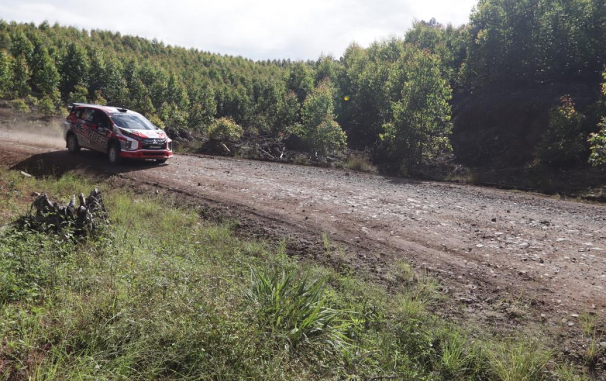 Danau Toba Kejurnas Rally 2022, Ryan Nirwan Pembalap Tercepat di Leg I