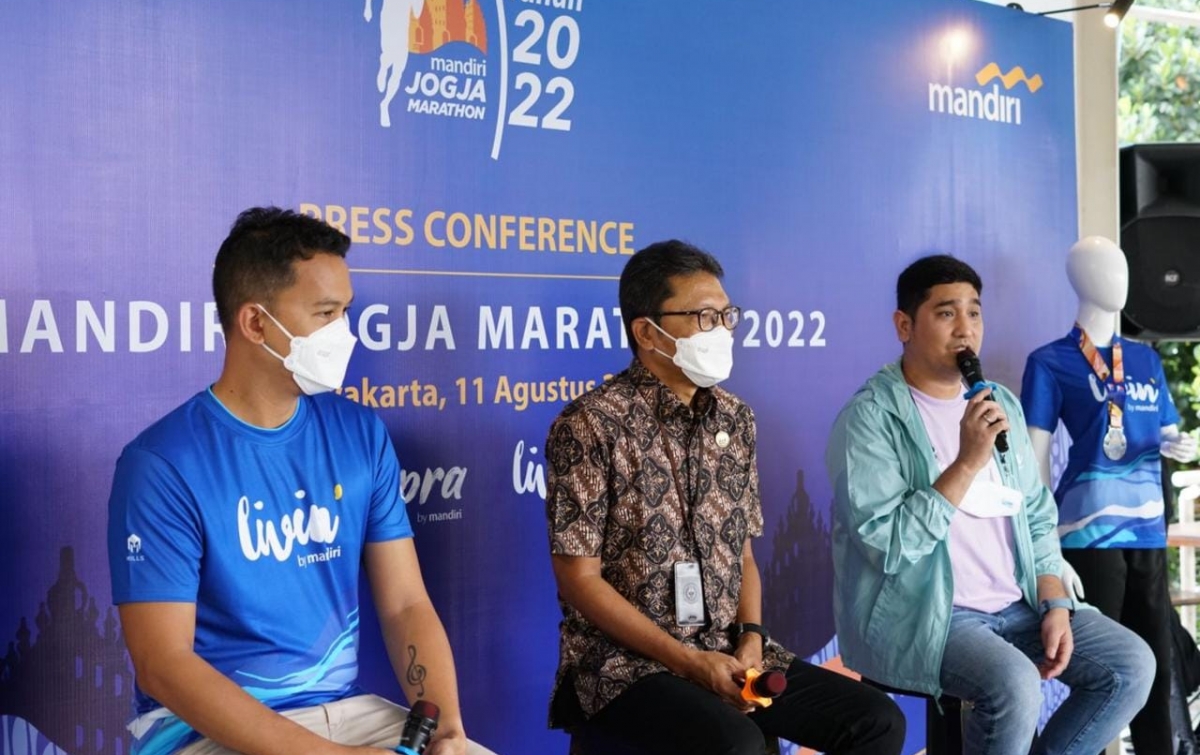 Mandiri Jogja Marathon 2022, Dihadiri 6.000 Peserta dan Puluhan UMKM Lokal