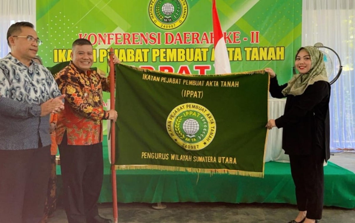 Desi Purnamasari Dilantik Sebagai Ketua IPPAT Kota Binjai